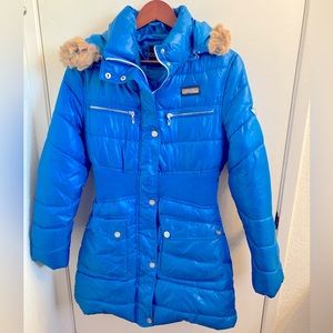 Coogi Winter Blue Coat